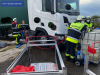 Ölspur, Öl auf Fahrbahn